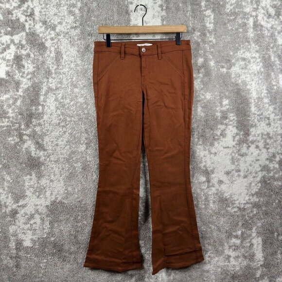 Rich & Skinny Jeans 29 Womens Brown Jeans Bell Bottom Flared Float - Picture 1 of 9